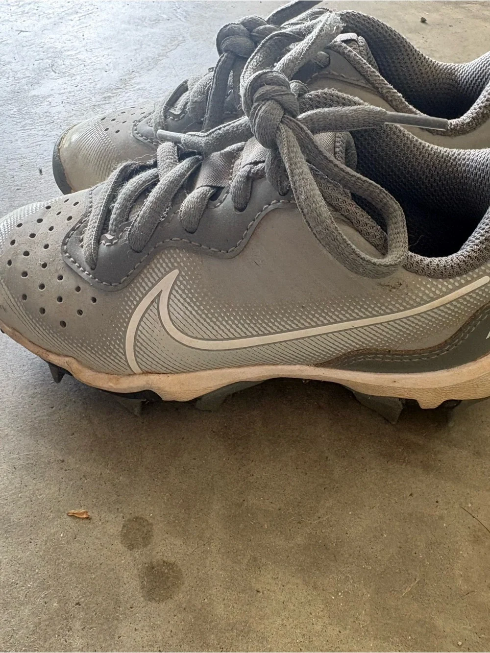 Nike cleats upper